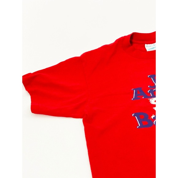 Vtg Just Another Sexy Bald Guy Single Stitch Shirt T Shirt Red 80s Medium - Picture 3 of 6